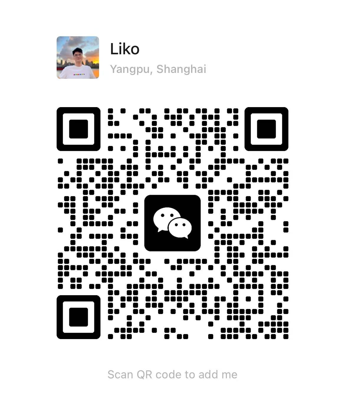 Liko 微信二维码